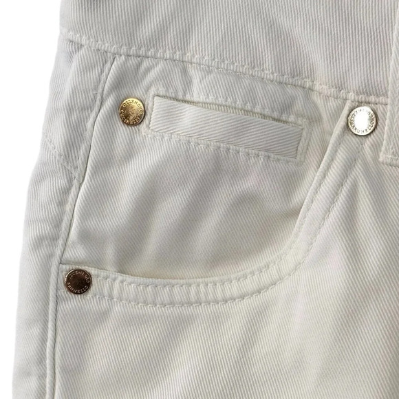 Brunello Cucinelli Womens Skinny Fit Jeans in White Low-Mid Rise Size 6 - Picture 7 of 14